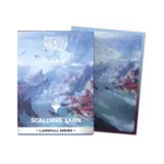 DRAGON SHIELD Dragon Shield Standard size License Sleeves - Landfall Series - Scalding Tarn (100 Sleeves)