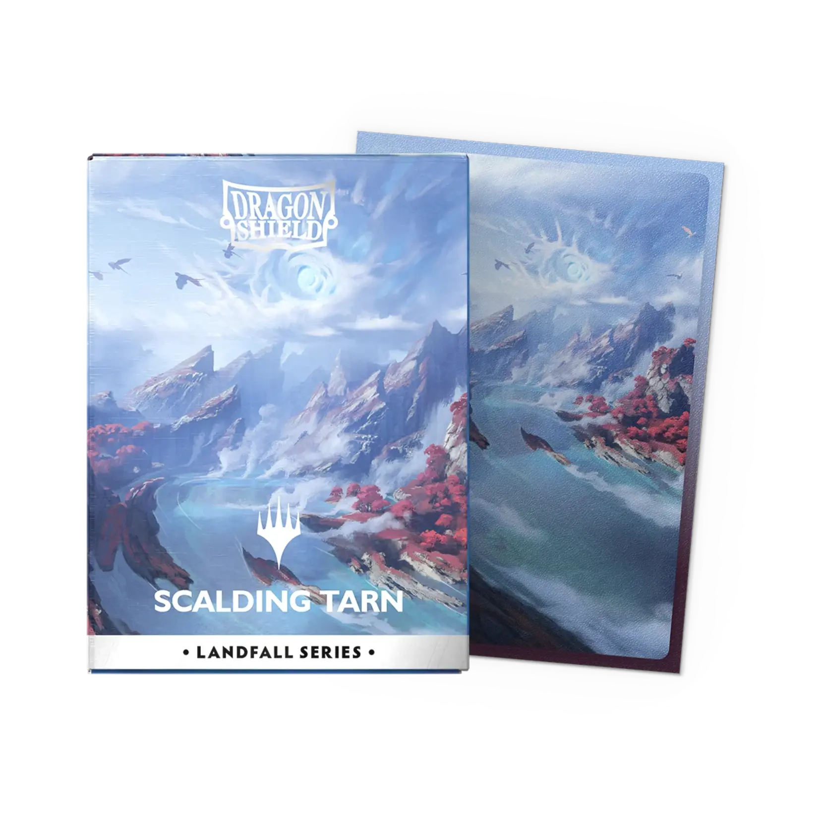 DRAGON SHIELD Dragon Shield Standard size License Sleeves - Landfall Series - Scalding Tarn (100 Sleeves)