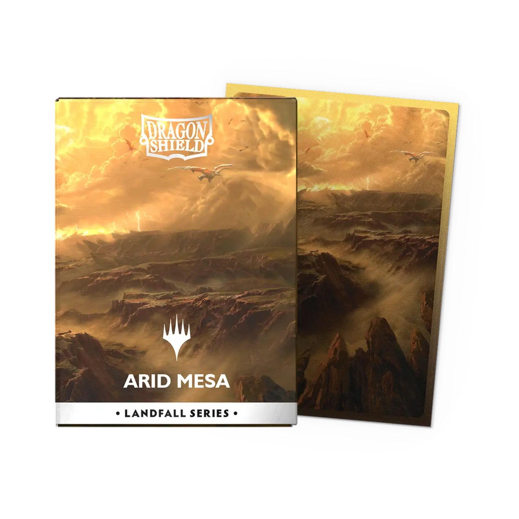 DRAGON SHIELD Landfall Series - Arid Mesa - Matte Dual Art Sleeves - Dragon Shield