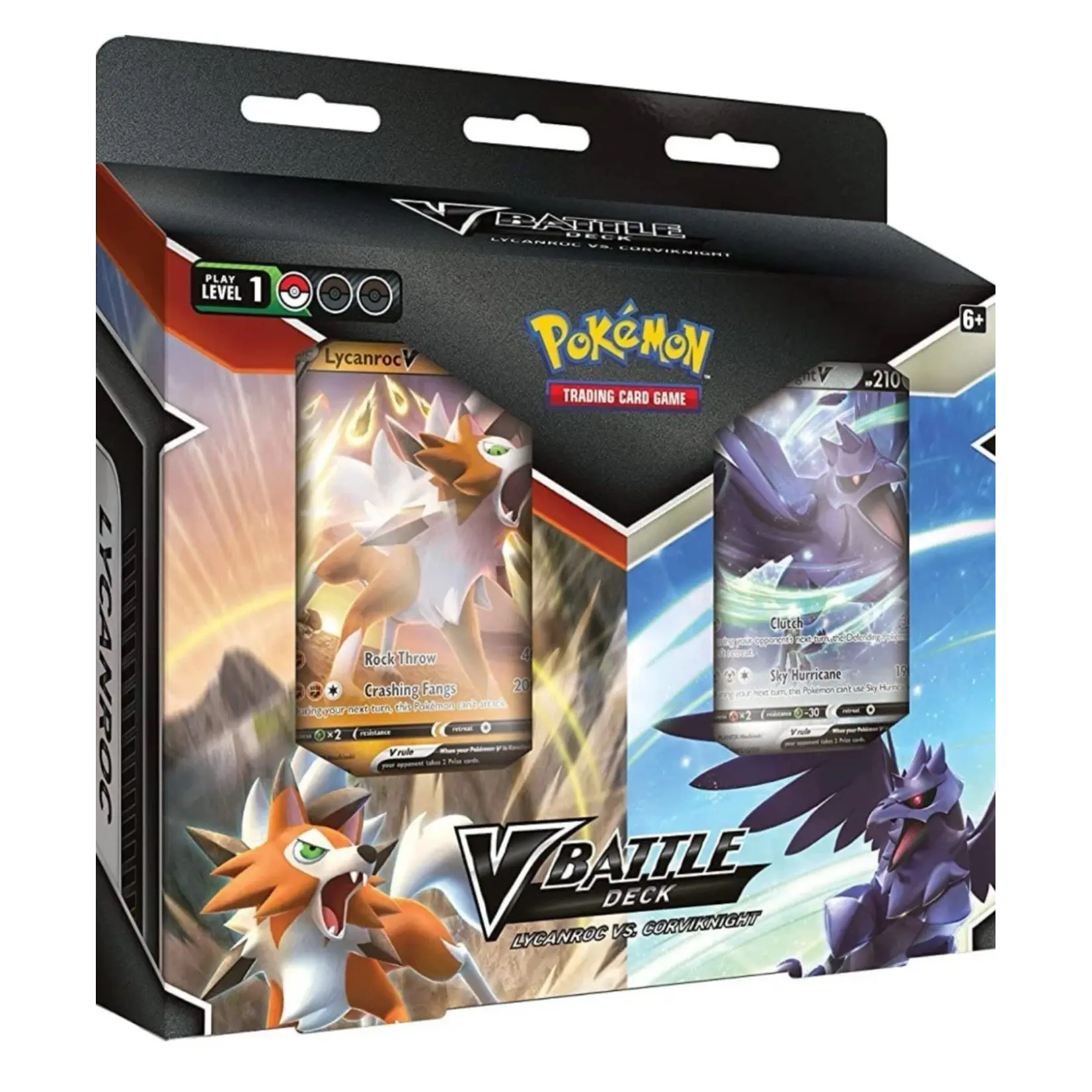Pokémon Lycanrock VS Corviknight - V Battle Deck