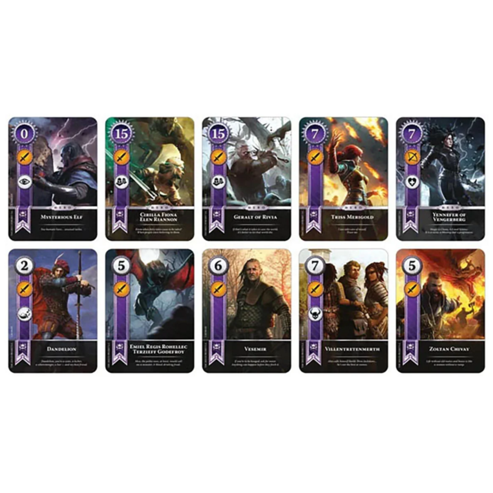 Gwent: Legendary Ballad Heroes Skellige Faction