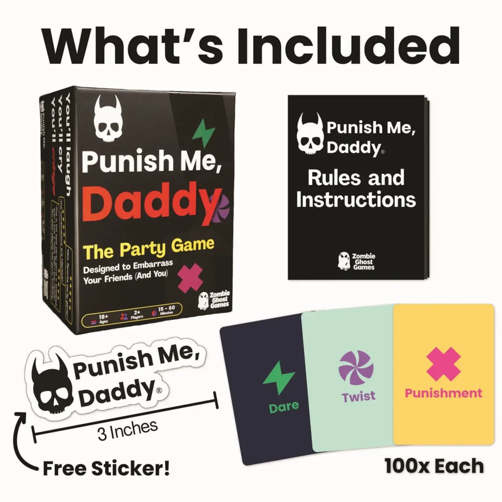 zombie ghost games Punish Me, Daddy: Second Edition - EN