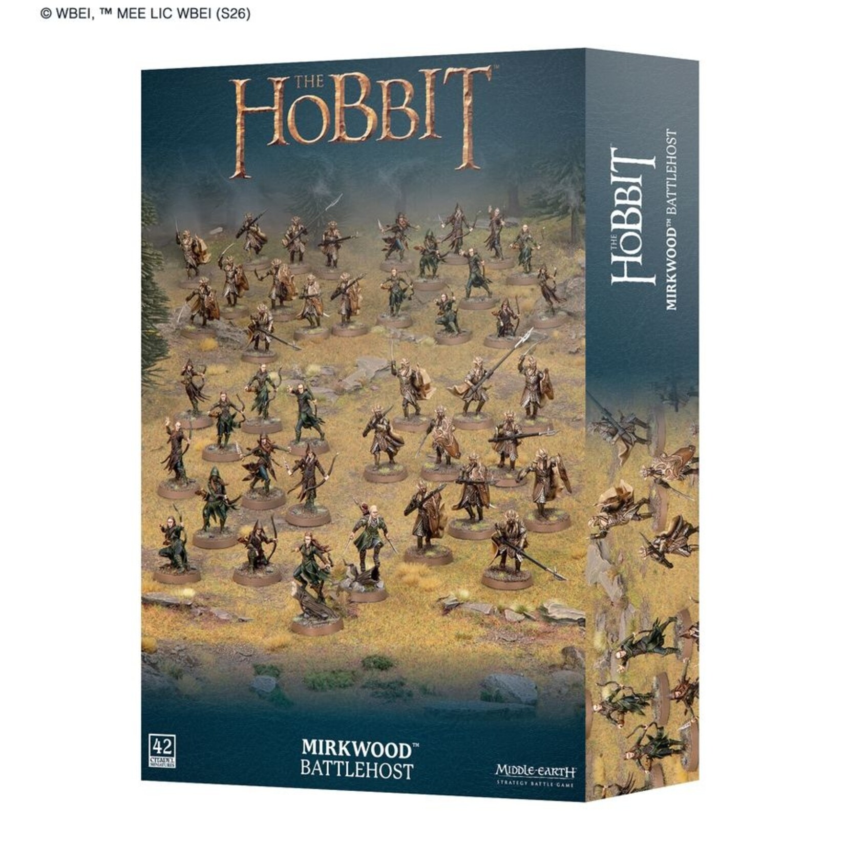 Warhammer: Middle Earth (Pre-Order Ships 26/9/2026)Middle-Earth Sbg: Mirkwood Battlehost