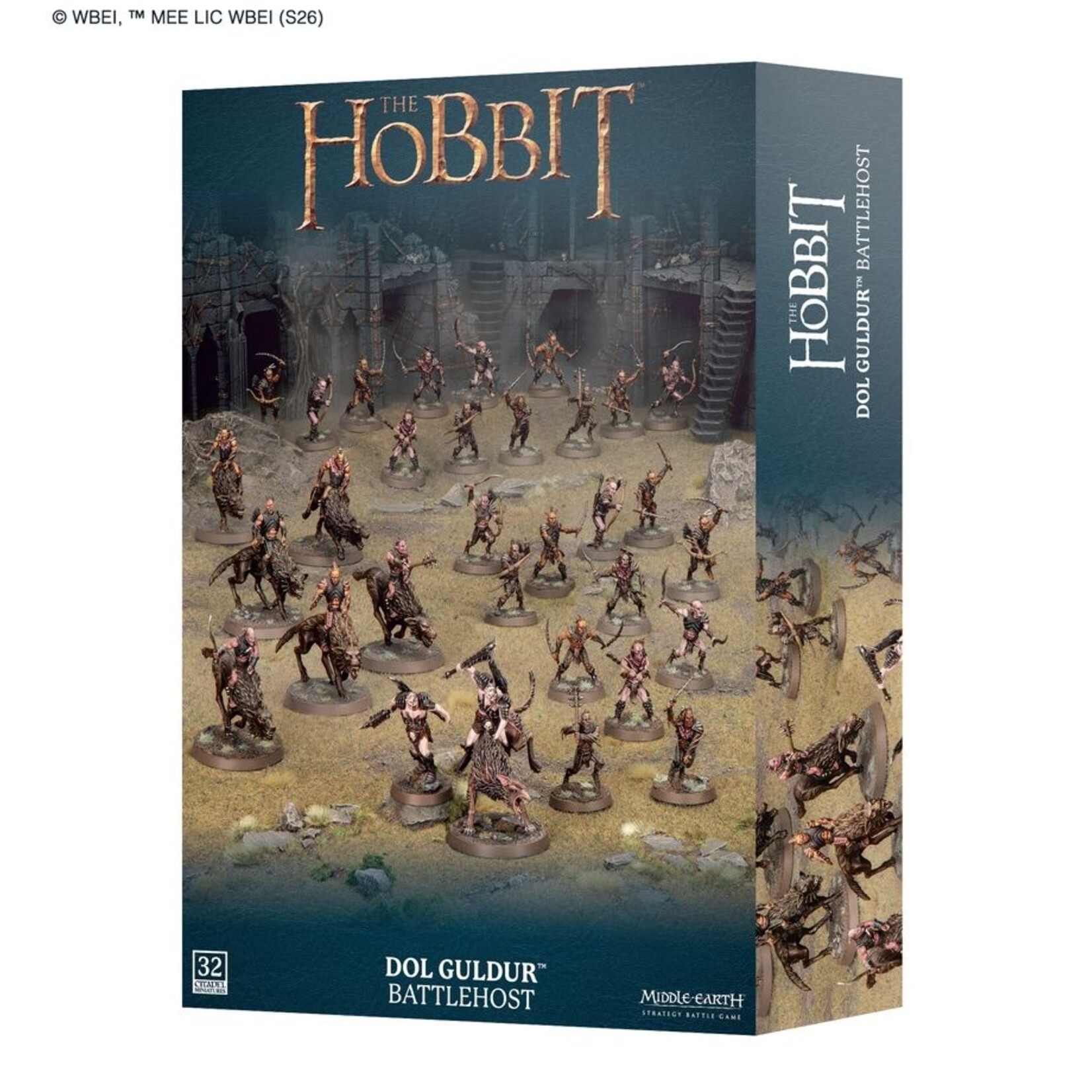 Warhammer: Middle Earth (Pre-Order Ships 26/9/2026)Middle-Earth Sbg: Dol Guldur Battlehost