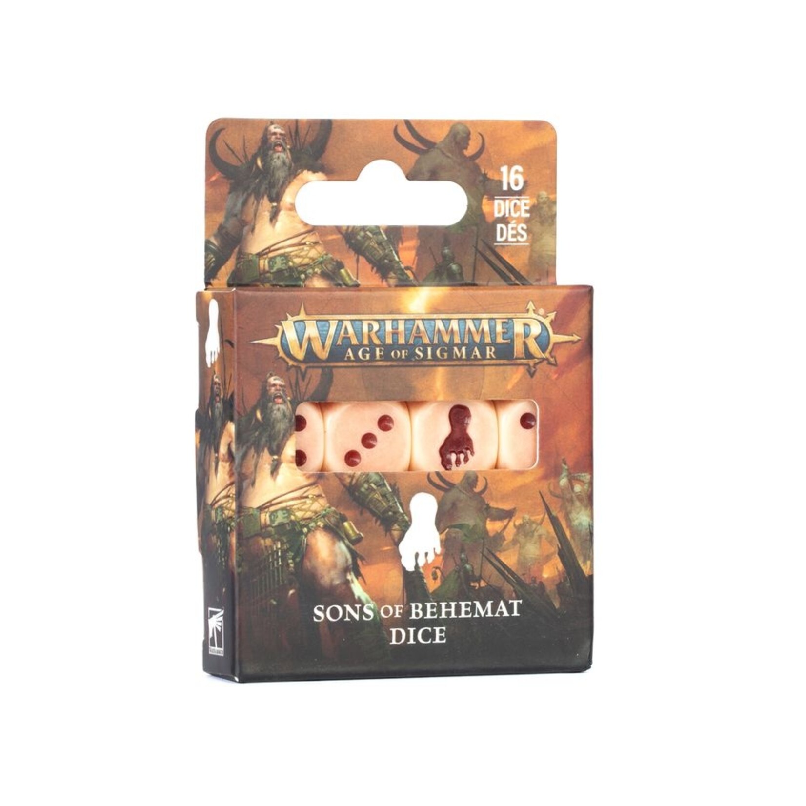 Warhammer: Age of Sigmar (Pre-Order Ships 26/9/2026)Age Of Sigmar: Sons Of Behemat Dice