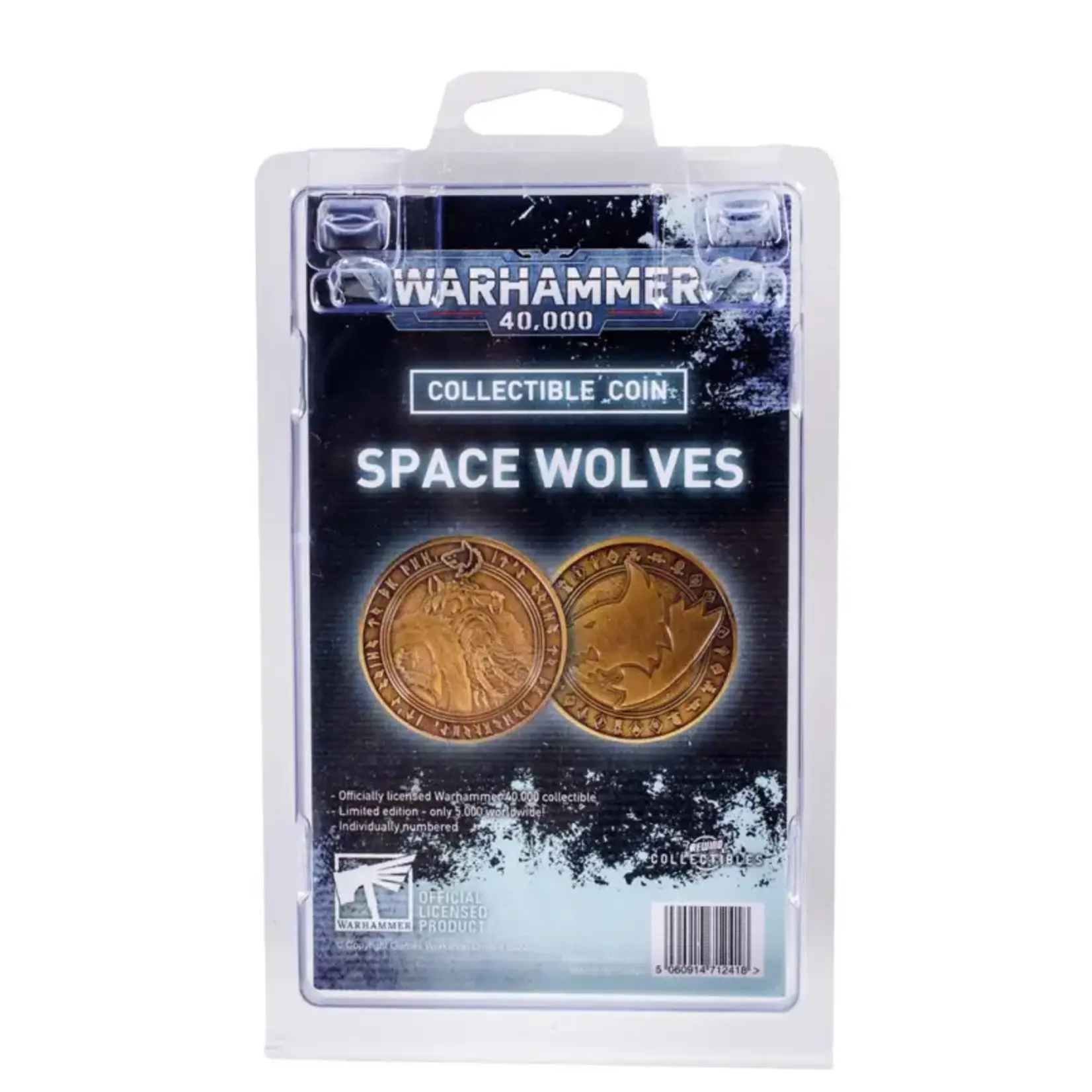 Warhammer: 40.000 Warhammer 40,000 - Collectible Coin - Space Wolves