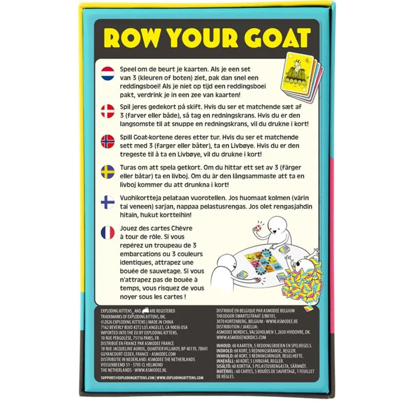 explodingkittens Row your Goat