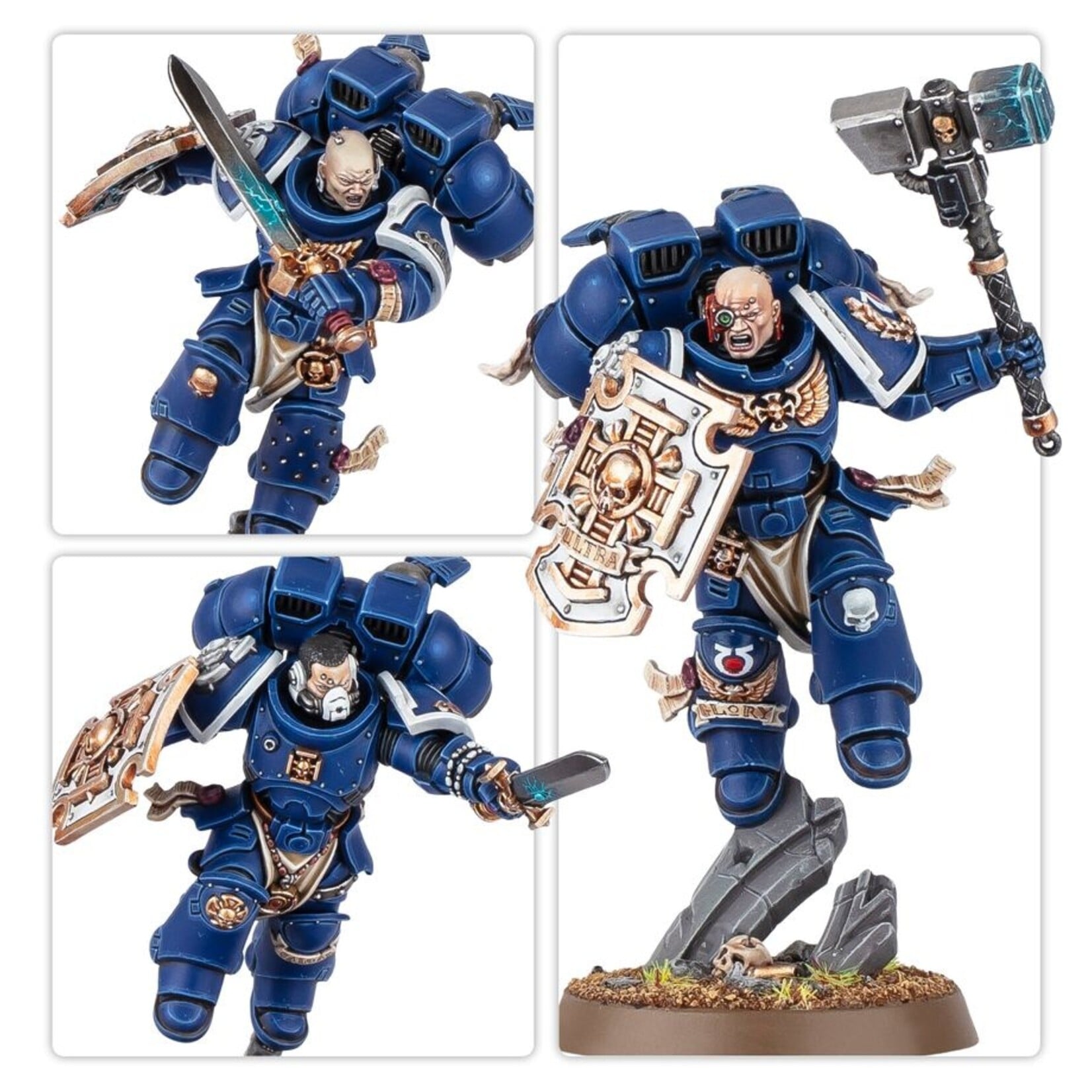 Warhammer: 40.000 (Preorder Ships On 03/10)Space Marines: Vanguard Veteran Squad W/Jump Packs