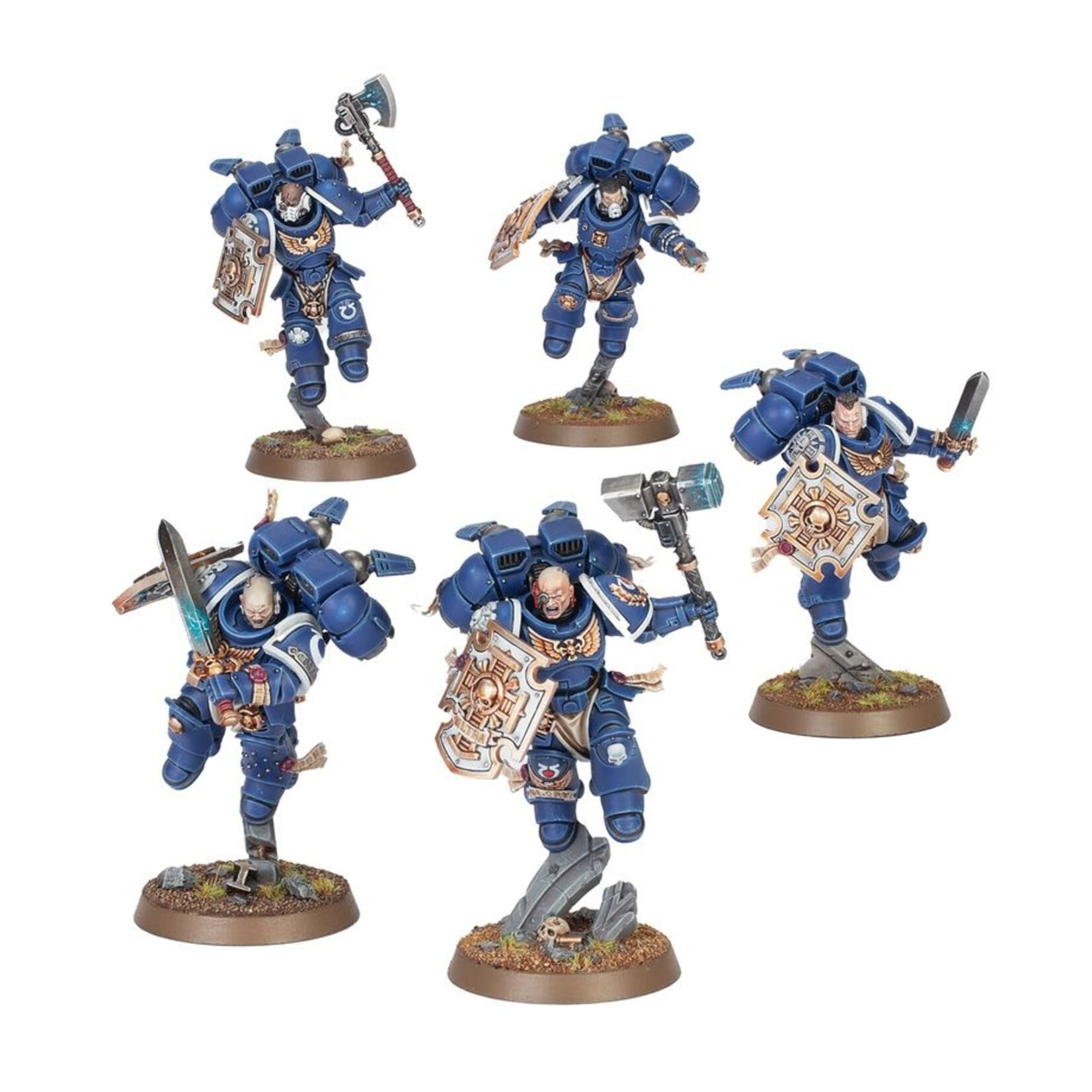 Warhammer: 40.000 (Preorder Ships On 03/10)Space Marines: Vanguard Veteran Squad W/Jump Packs