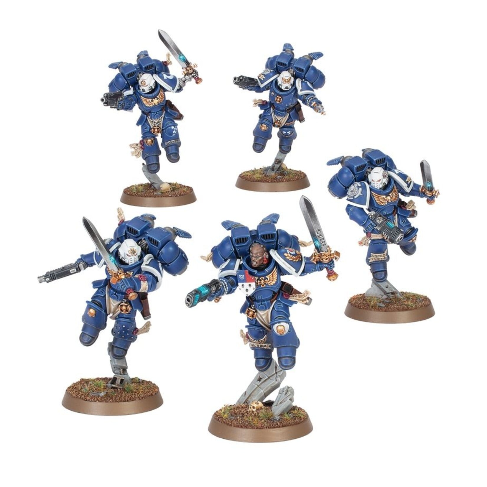 Warhammer: 40.000 (Preorder Ships On 03/10)Space Marines: Vanguard Veteran Squad W/Jump Packs