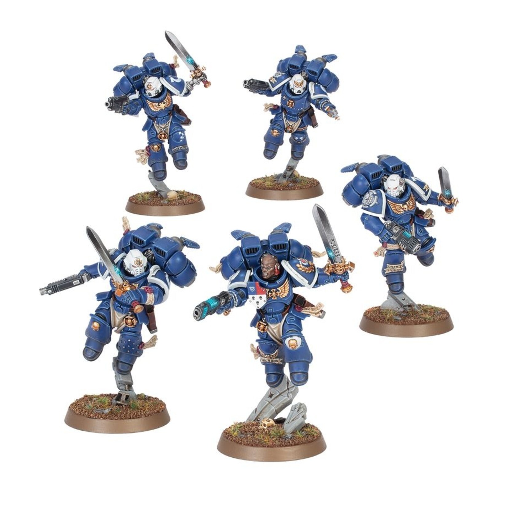 Warhammer: 40.000 Space Marines: Vanguard Veteran Squad W/Jump Packs
