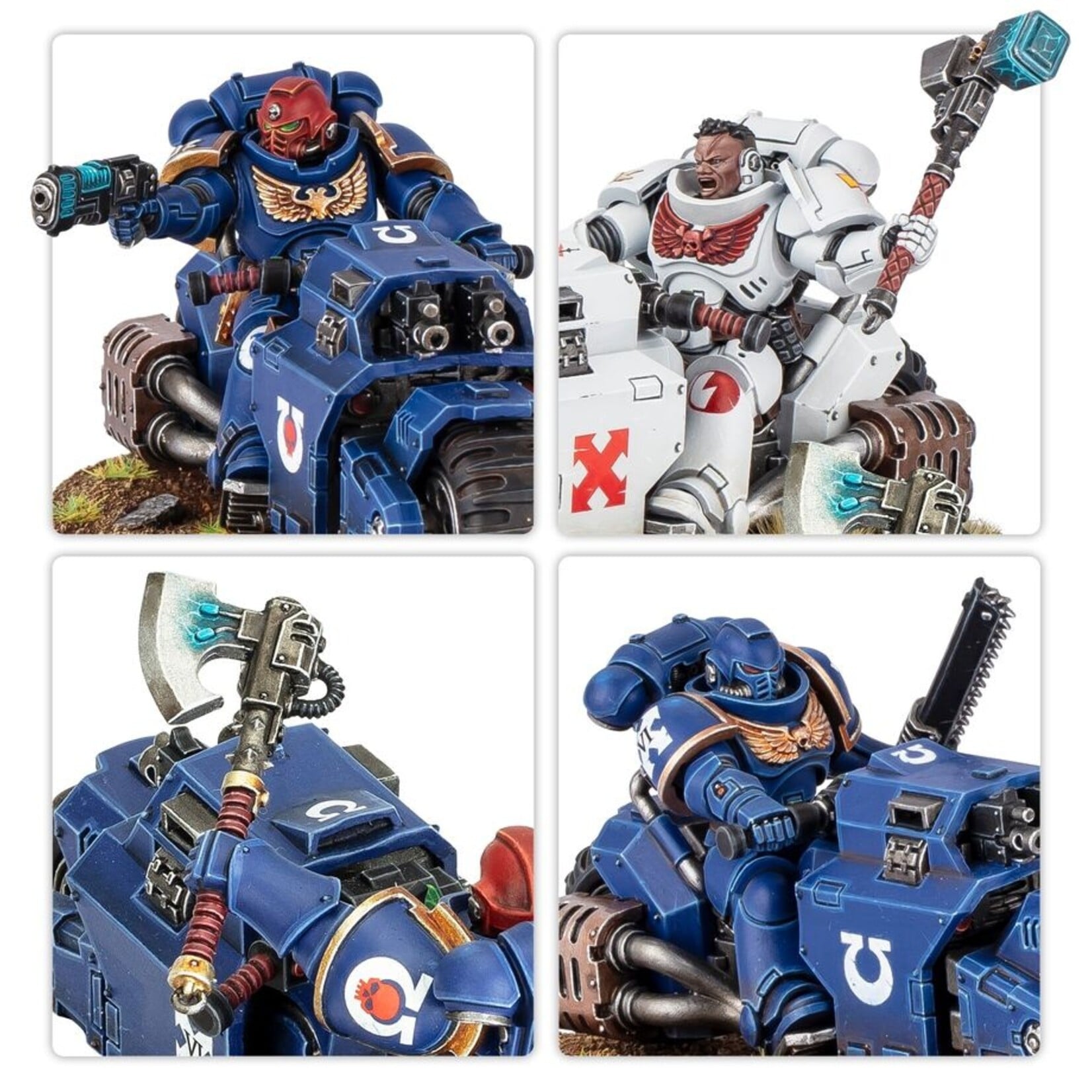 Warhammer: 40.000 (Preorder Ships On 03/10)Space Marines: Outrider Squad