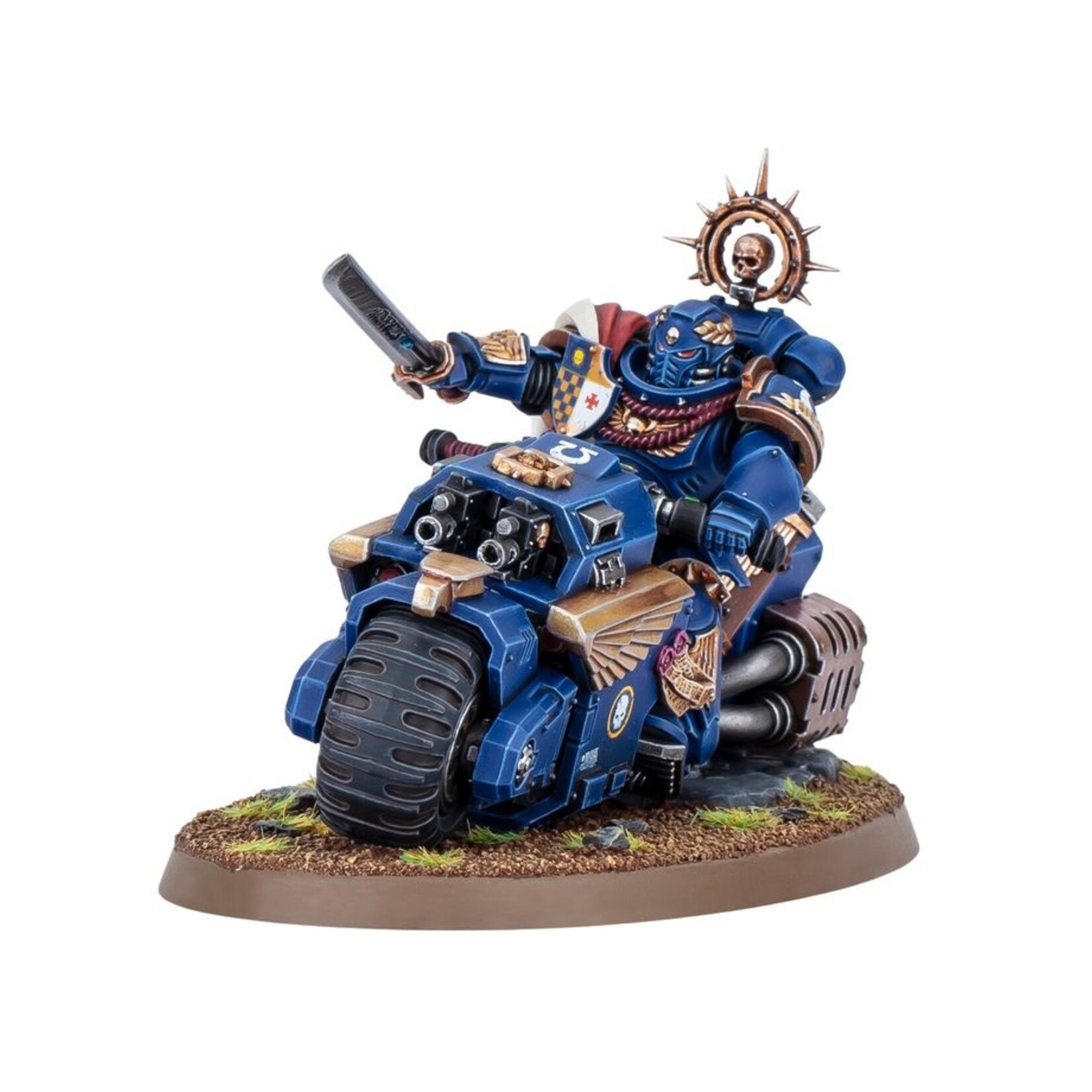Warhammer: 40.000 Space Marines: Captain On Bike