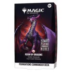 wizards of the coast (Pre-Order Ships 25/9/2026) Foundations - Commander Deck - Reign of Dragons