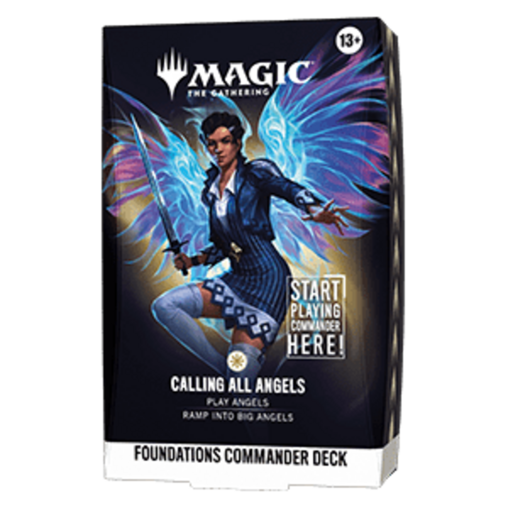 wizards of the coast (Pre-Order Ships 25/9/2026) Foundations - Commander Deck - Calling All Angels