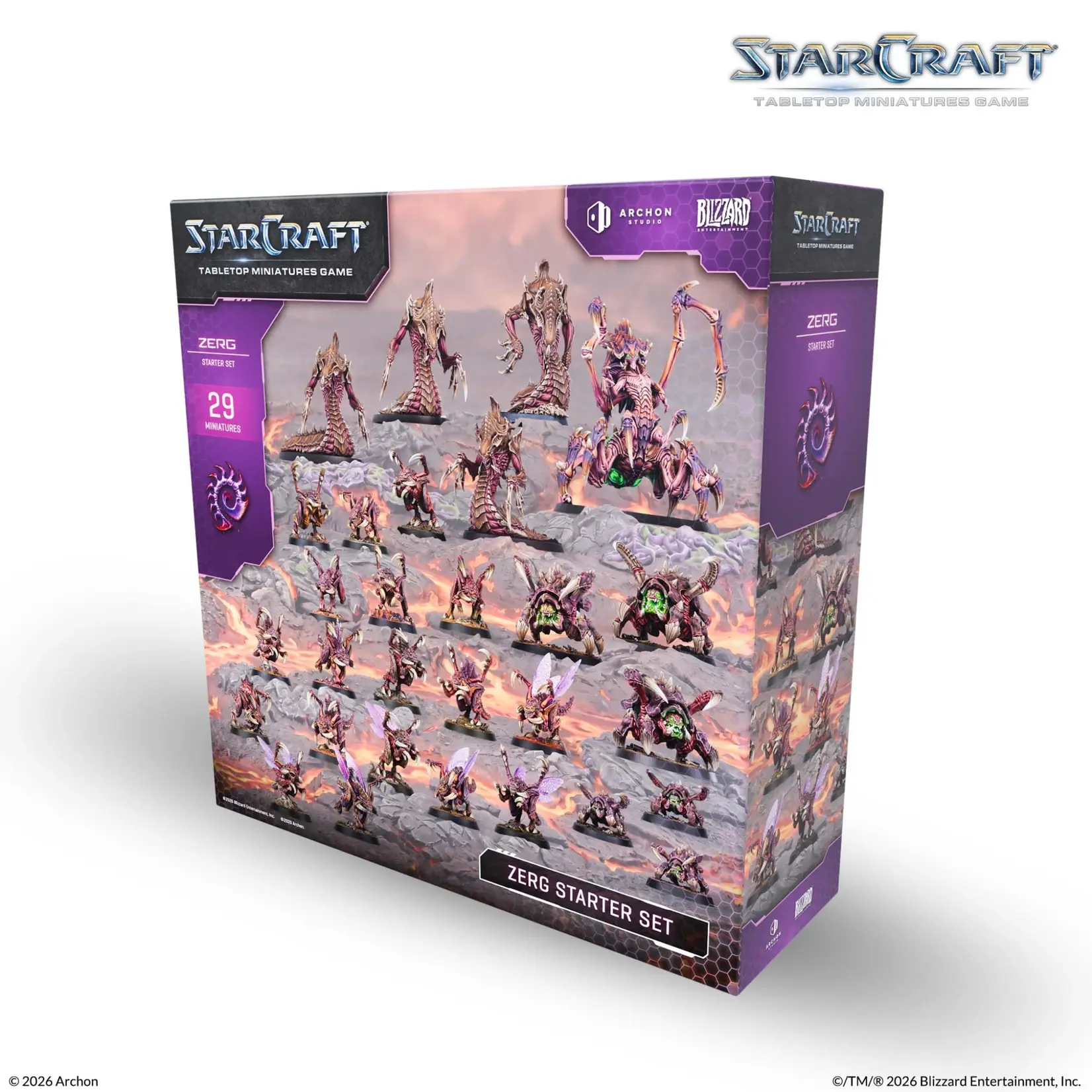 StarCraft® The Miniatures Game - Zerg Starter Set - EN