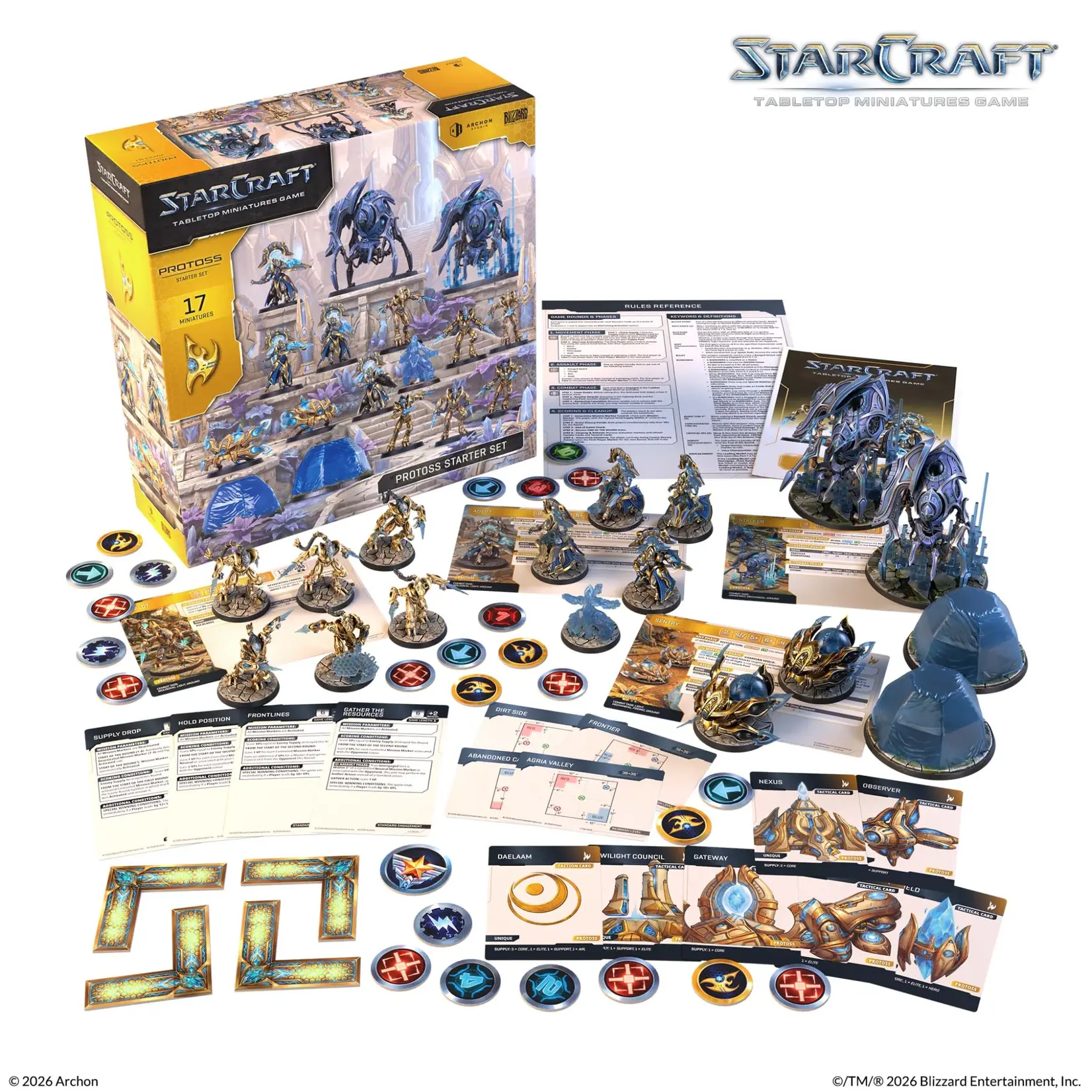 StarCraft® The Miniatures Game - Protoss Starter Set - EN