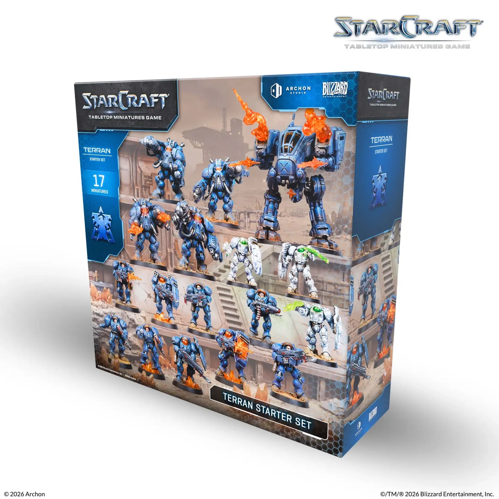 StarCraft® The Miniatures Game - Terran Starter Set - EN