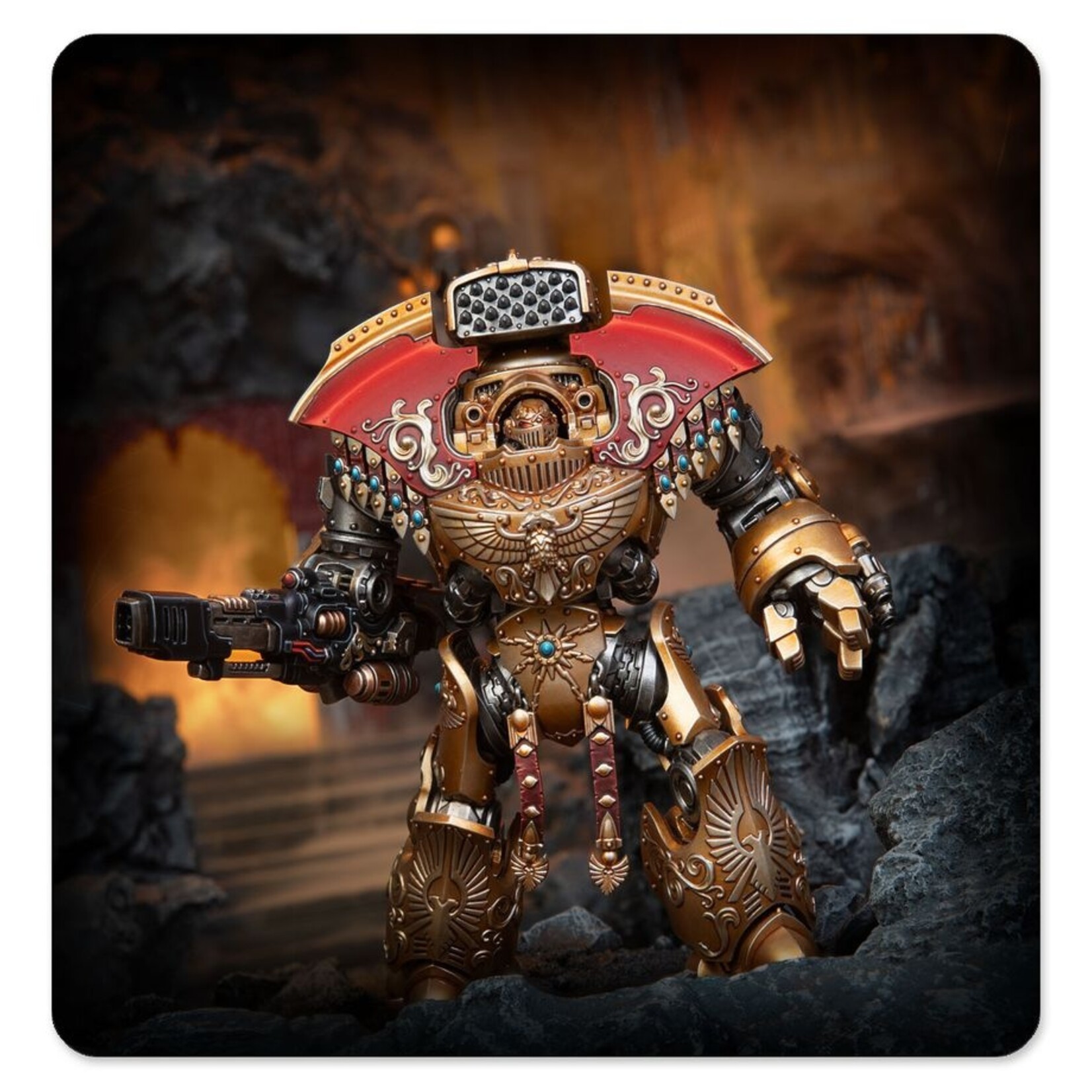 Warhammer: Horus Heresy (Pre-Order Ships On 17/10/2026) Custodes: Telemon Heavy Dreadnought