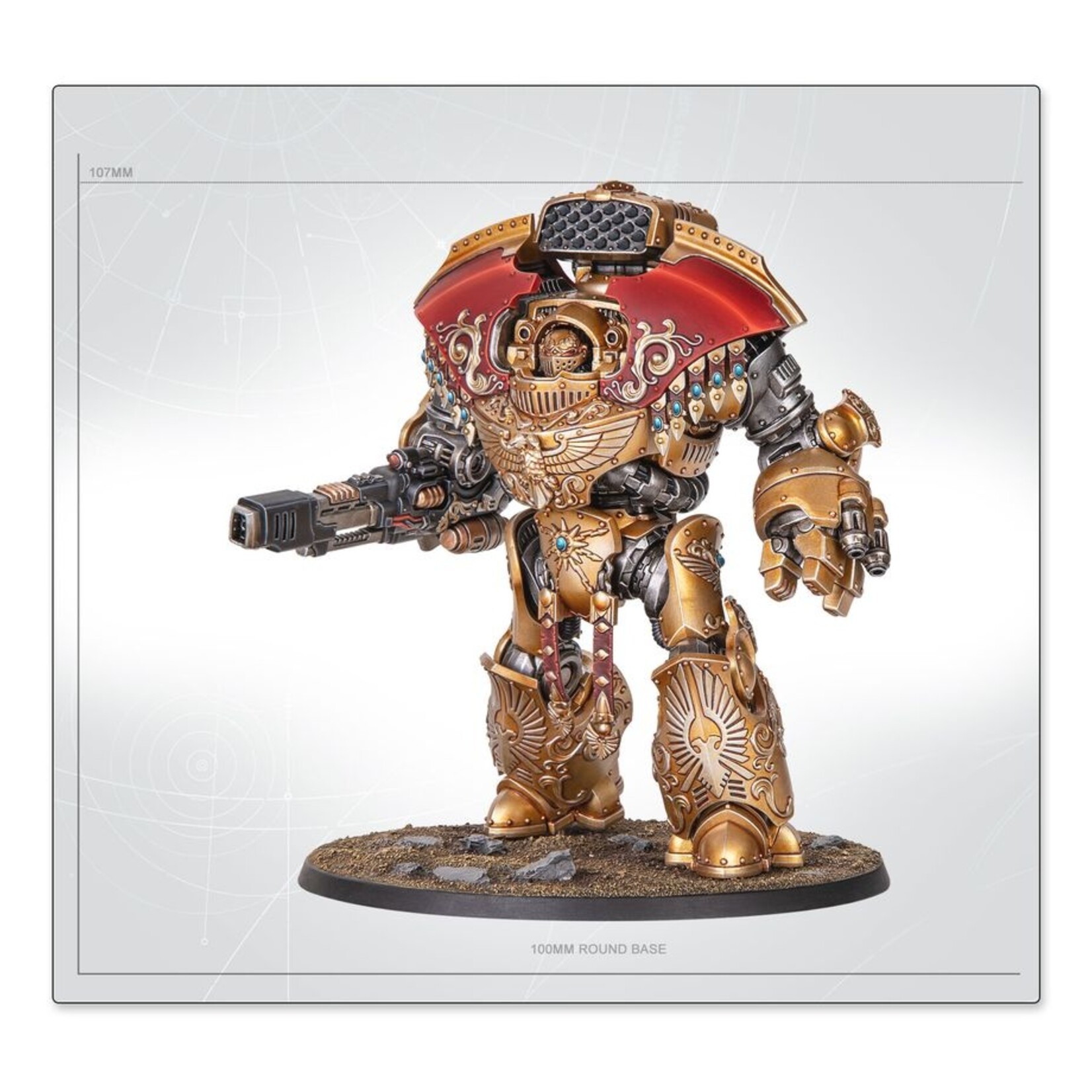 Warhammer: Horus Heresy (Pre-Order Ships On 17/10/2026) Custodes: Telemon Heavy Dreadnought