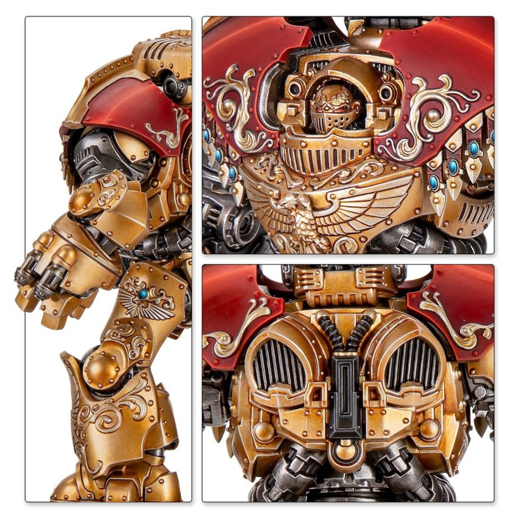 Warhammer: Horus Heresy (Pre-Order Ships On 17/10/2026) Custodes: Telemon Heavy Dreadnought