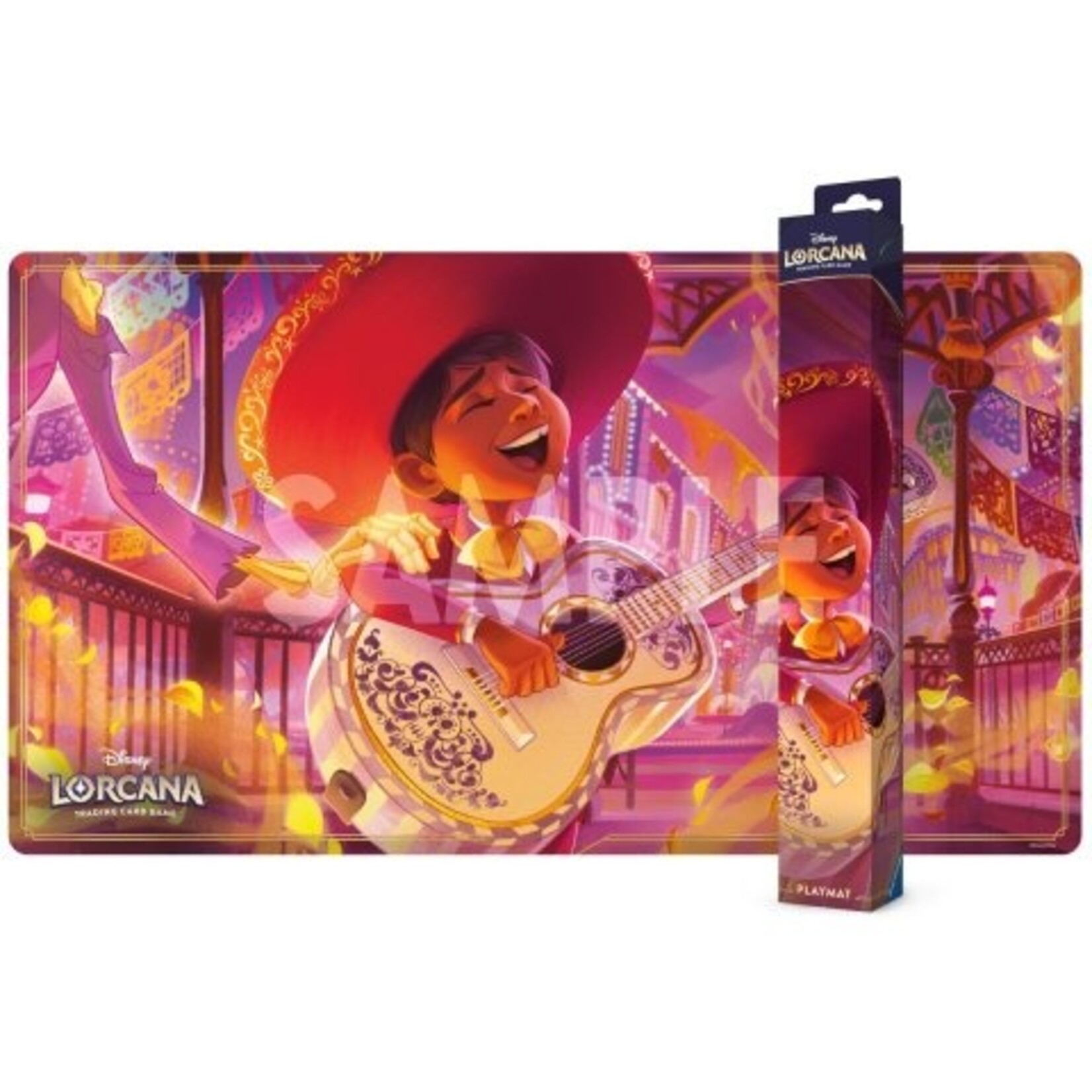 Ravensburger (Preorder Ships On 16/10) Lorcana: Playmat - Hyperia City - Miguel
