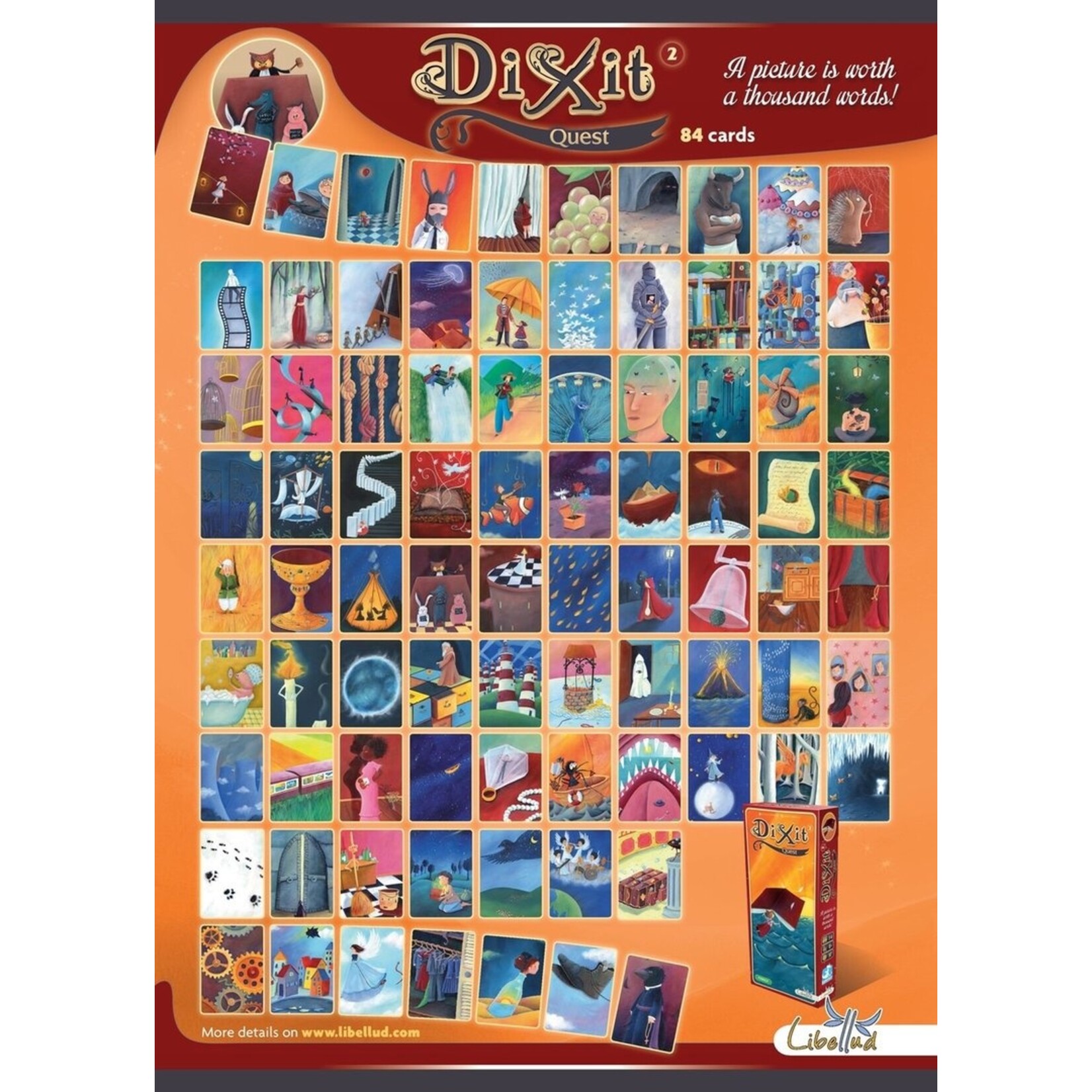 libellud Dixit - Ext. 02 Quest | FR/NL/EN/DE