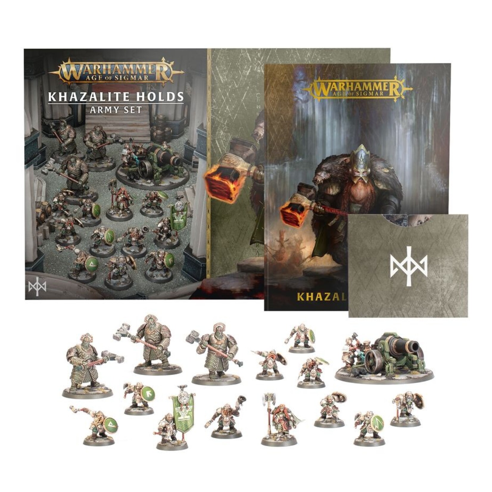 Warhammer: Age of Sigmar (Pre-orders ship on  31/10/2026) Khazalite Holds Army Set (English)