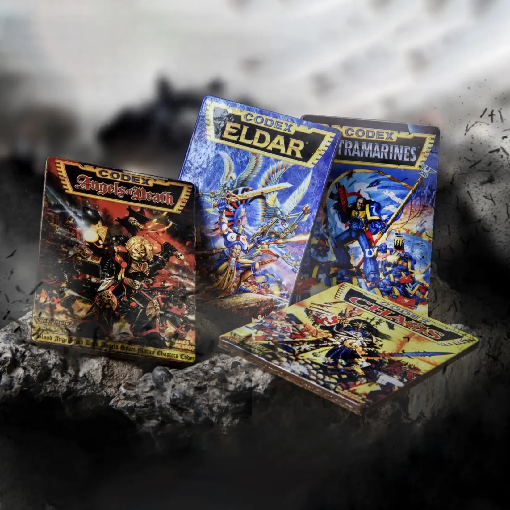 Warhammer: 40.000 Warhammer 40,000 - Coasters - Second Edition