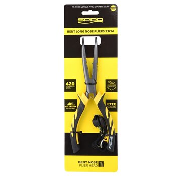 SPRO Bent Long Nose Pliers (23cm)