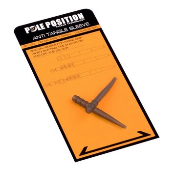 POLE POSITION Anti Tangle Sleeves Muddy Silt (20stuks)