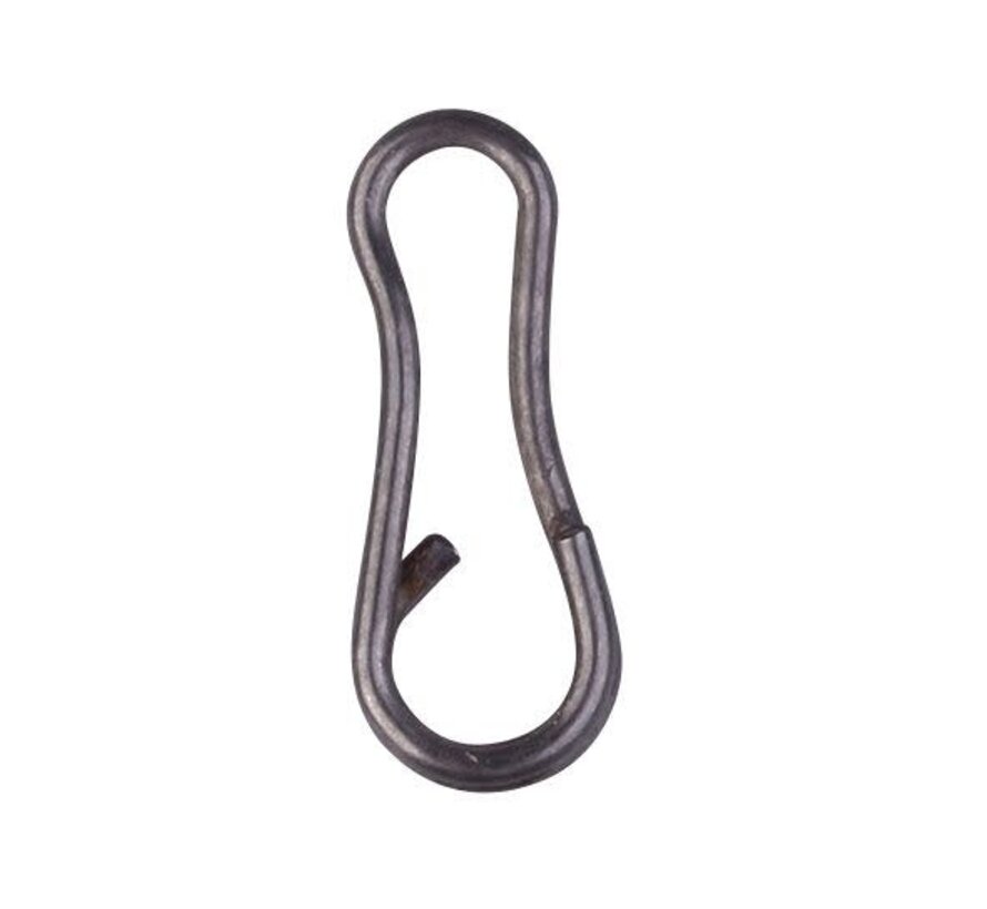 Black Keyhole Fast Link (8stuks)