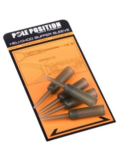 POLE POSITION Heli-Chod Buffer Sleeve Weedy Green (5stuks)