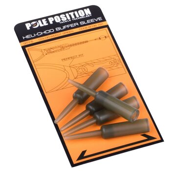 POLE POSITION Heli-Chod Buffer Sleeve Weedy Green (5stuks)