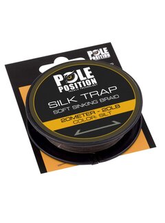 POLE POSITION Silk Trap Sinking Braid Silt (20m)