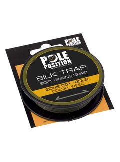 POLE POSITION Silk Trap Sinking Braid Weed (20m)