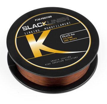 POLE POSITION Sinking Monofilament Line (1000m)
