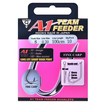 GAMAKATSU Booklet A1 Fine Carp 100cm (10stuks)