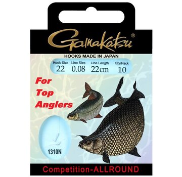 GAMAKATSU Booklet Allround 1310N 22cm (10stuks)