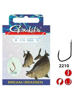 GAMAKATSU Booklet Roach 1010R 22cm (10stuks)