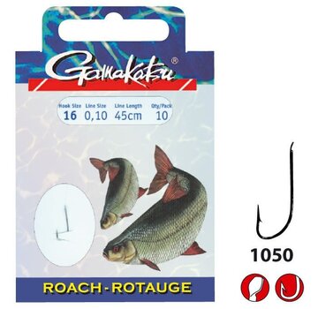 GAMAKATSU Booklet Roach 1050N 70cm (10stuks)