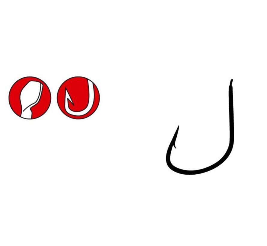 LS-1810B Hooks Bronze (25stuks)