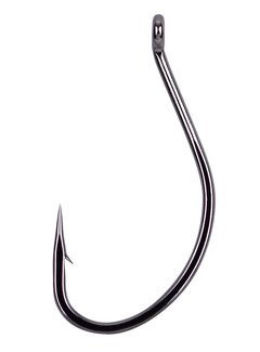 GAMAKATSU Worm 39 Hooks Black (10stuks)