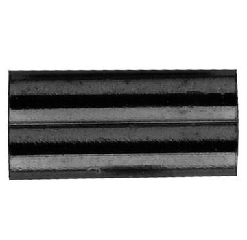 SPRO Matte Black W-Brass Crimp (17stuks)