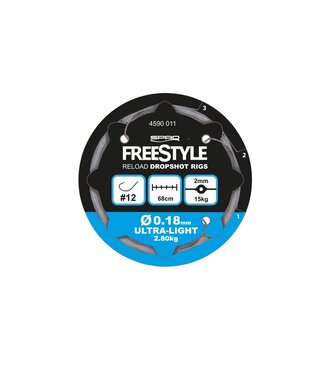 SPRO FREESTYLE SPRO FREESTYLE RELOAD DROPSHOT RIG