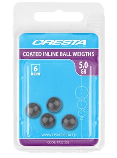CRESTA Coated Inline Ball Weight (6stuks)