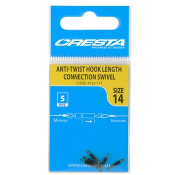 CRESTA Hooklength Connection Swivel (5stuks)