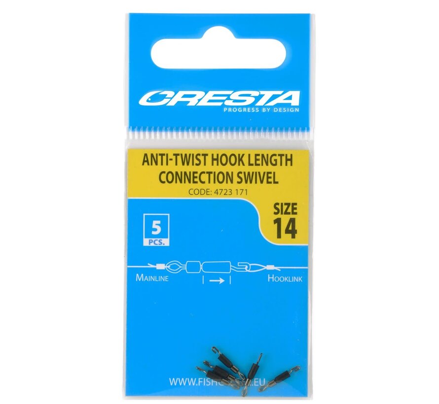 Hooklength Connection Swivel (5stuks)