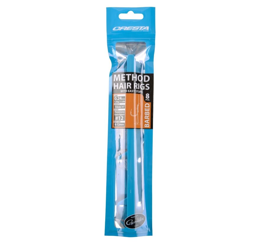 Method Rigs + Stop Barbed 10cm (8stuks)