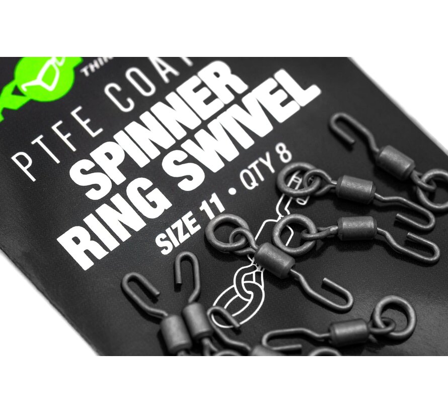 PTFE Spinner Ring Swivels (8suks)
